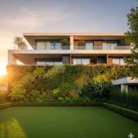 Architectural lawn for homes