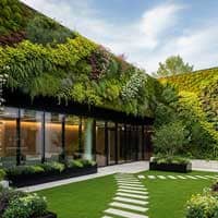Architectural lawn for commercial spaces
