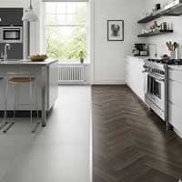 SPC & PVC Flooring in modern kitchen interior