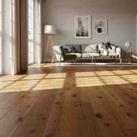 Wooden flooring in Home interior